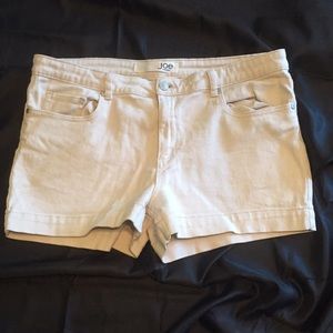 Joe Fresh Cream Shorts